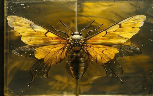 realistic-microscopic-insect-wings-preserved-behind-ancient-yellow-tinted-glass.jpg