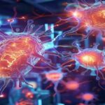 腸内細菌が免疫を「再教育」する。Nature誌が明かす30-50代の抗老化とがん抑制の新戦略 realistic-laboratory-visualization-of-glowing-t-cells-interacting-with-gut-bacteria.jpg