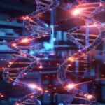 遺伝子治療の最前線:脳と身体を再構築する「パーソナライズ化」が拓く30-50代の健康戦略 realistic-laboratory-dna-helix-glowing-with-medical-data-overlay.jpg